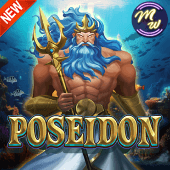Poseidon slot game icon - underwater mythological slot